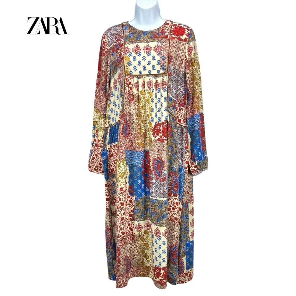 Zara | Women’s Medium | Trafaluc Collection Boho Cottagecore Prairie‎ Dress